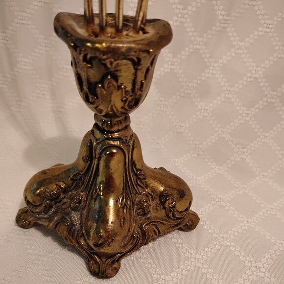 Vintage Brass Hand/Guest Towel Holder - Picture 2 of 10